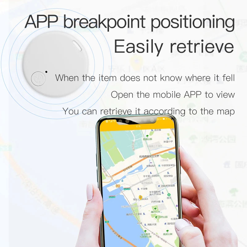 Mini GPS Tracker Bluetooth 5.0 Pet elderly Kids Wallet Tracking Smart Finder Locator Car Locator For IOS Android New