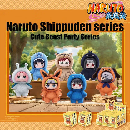 New EAKI Naruto Blind Box Shippuden Party Series Uzumaki Stuffed Shippuden Original Plush Figure Ornament Toy Collection Gift