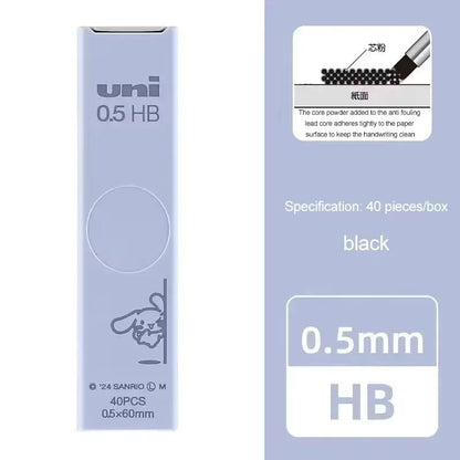 1Pcs Japan UNI UL-S Mechanical Pencil Lead-core Anti-fouling Thickened Black Non-breakable Student Pencil Lead 0.3/0.5/0.7 mm