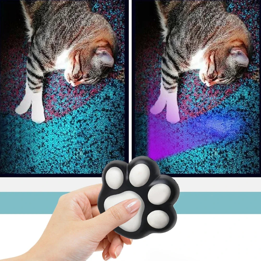 Laser Transform Pattern Pet LED Cute Laser Cat Rechargeable Toy Interactive Bright Animation Pointer Light Pen Toys Training Toy