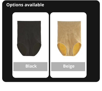 Flarixa High Waist Shaping Panties For Women Breathable Hollow Out Belly Tummy Control Brief Shapewear Body Shaper Underwear