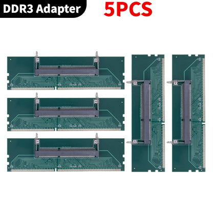 1-5PCS SO-DIMM To PC DIMM Card Laptop To Desktop Memory Adapter Card DDR3 DDR4 Memory RAM Adapter Card Stick