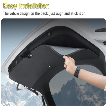 Trunk Mats for 2025 2026 Tesla Model Y Premium Juniper Rear Trunk Tailgate Mat Leather Protective Pad Anti-dirty Car Accessories