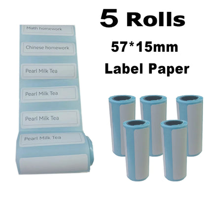 Portable Mini Bluetooth Wrong Printer Mobile Phone Photo Title Note Print Pocket Student Error Label Printer for Children's Gift