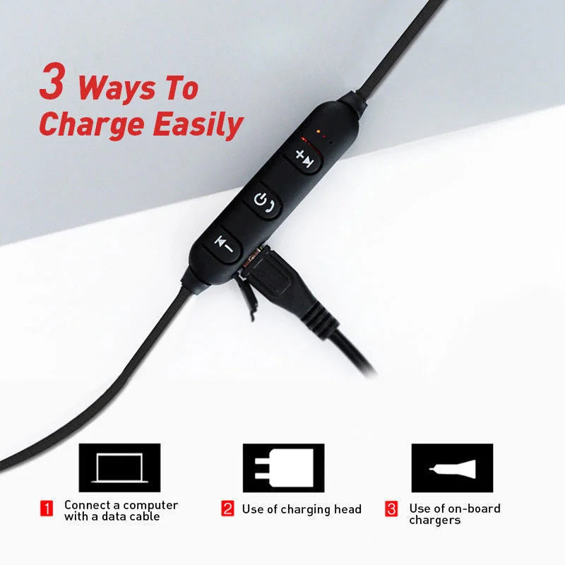 XT11 Bluetooth 4.2 Wireless Earphone Sports Headset Waterproof Earbuds Neckband Magnetic Headphone With Mic For Samrtphones