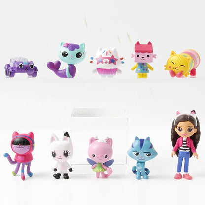 Gabby's Dollhouse Action Figure Toys Cute Doll Collection Cartoon Model