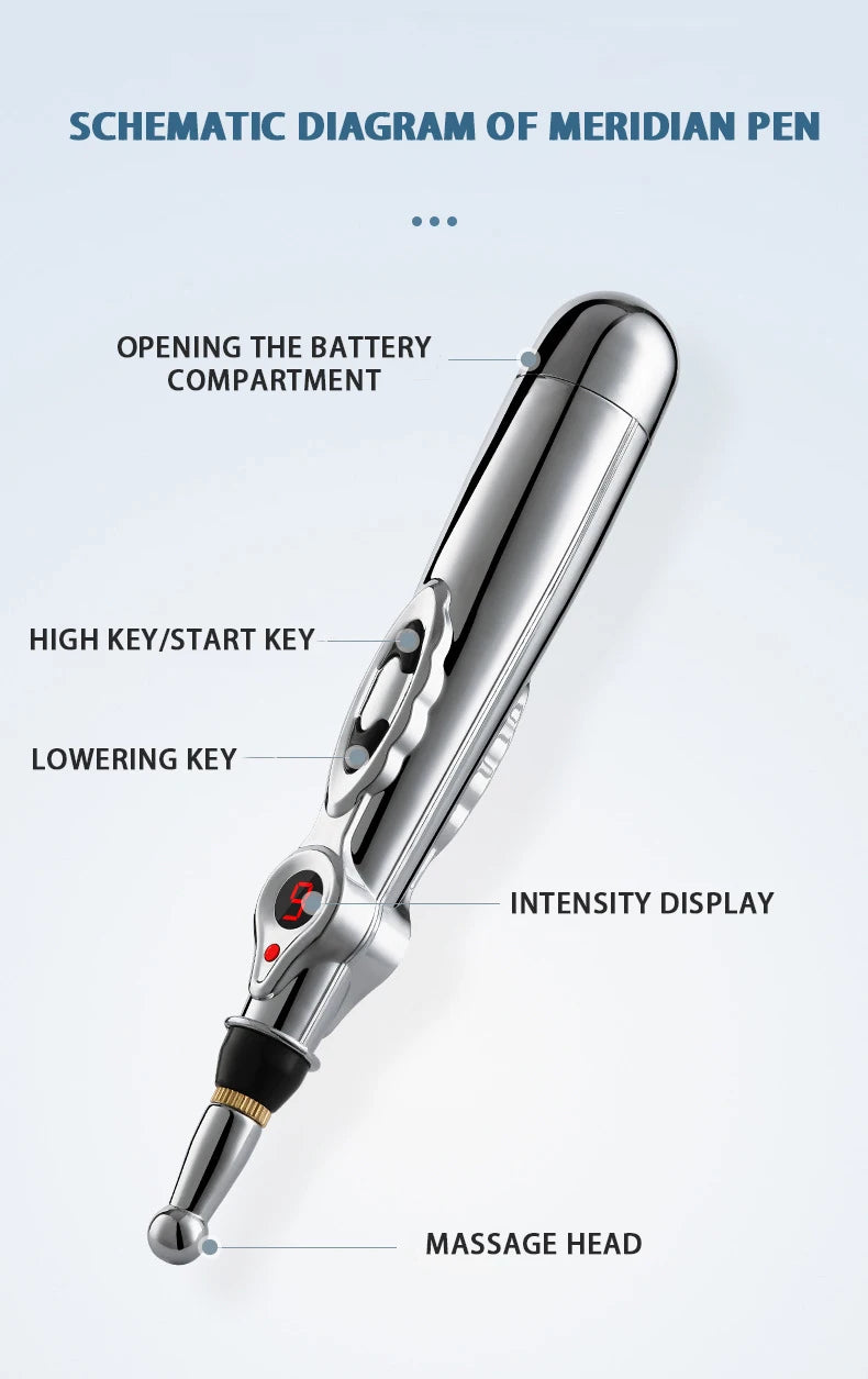 Electronic Acupuncture Pen Acupuncture Point Pen Acupuncture Point Pen Meridian Energy Meridian Pen Massage Pen Acupuncture Acup