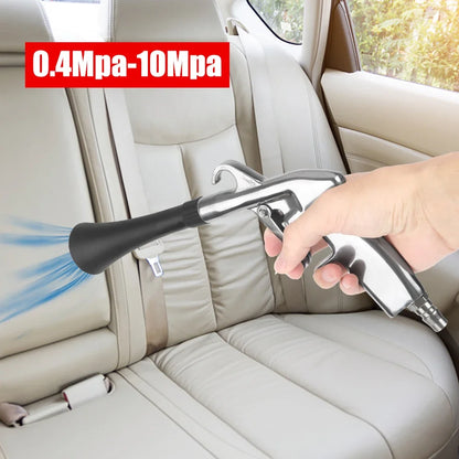 Dry Cleaning High Pressure Gun Car Wash Gun 0.4Mpa-10Mpa Tornador Air Blow Interior Detailing Cleaning Tools Dust Blowing