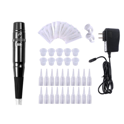 Permanent makeup Machine Rotary Tattoo Machines Pen Semi-PMU pens Eyebrow Lip Piercing Gun Tatuagem Microblading Supplies Kit