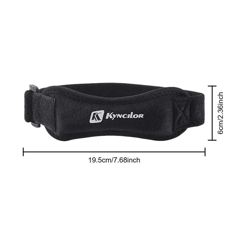 Patella Band Protection Kneecap Knee Tendon Support Strape Brace Adjustable Absorption Compression Pad Basketball