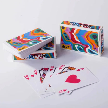 Classic Poker Card Set - Essential Party Game for Gatherings, Tabletop Games & Festive Fun, Durable & Portable Playing Cards