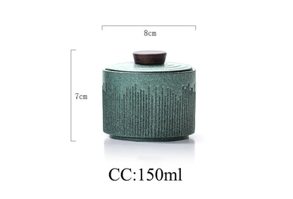 Ceram Green Keepsake Adult Urn Cremation Urns for Human Ashes Dog Cats Bird Cat Memorial Pet Settlements Urns Small Animal Urn