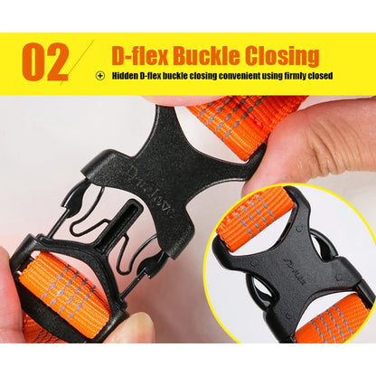 Truelove Dog Harness Reflective No Pull Small Medium Large Vest Quick Adjustbale Matching Leash Collar Training Running TLH6071