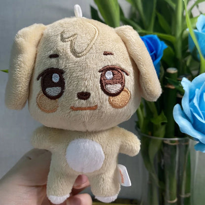 10CM Pop-up Store Doll Keychain ANITEEZ Cartoon Cute Plush Pendant Keyring Bag Accessories Kpop Yunho Yeosang Fans Gifts
