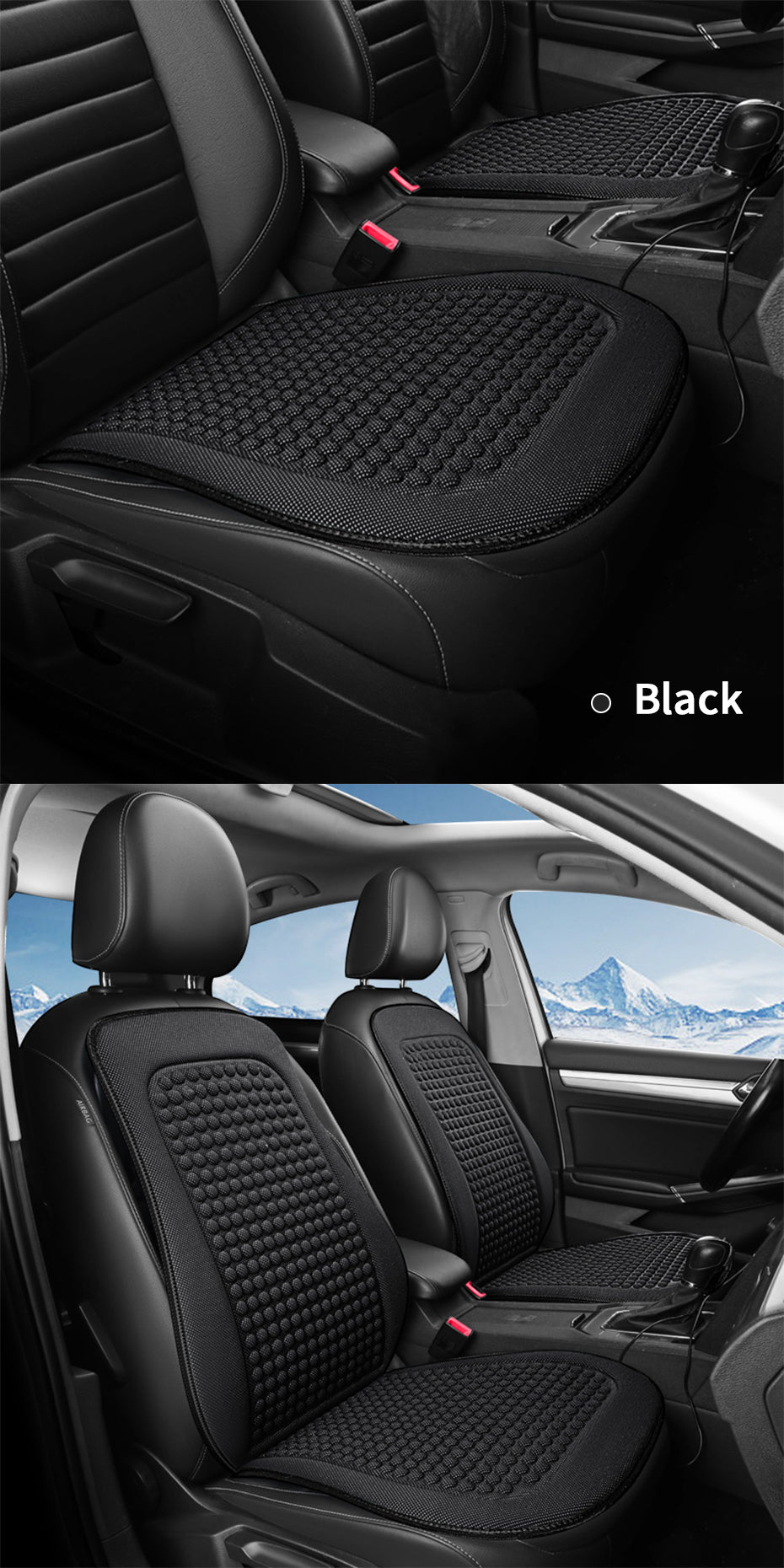 Summer Cooling Seat Cushion Breathable Car Seat Covers Bump Massage Automobiles Seat Cover Universal Seat Protector Pad