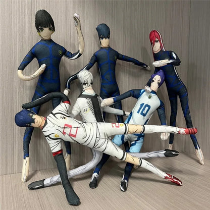 Blue Lock Plush Toys Hot Anime Peripheral Decorative Ornaments Abstract Twistable Wire Frame Decorative Items Gifts For Friends