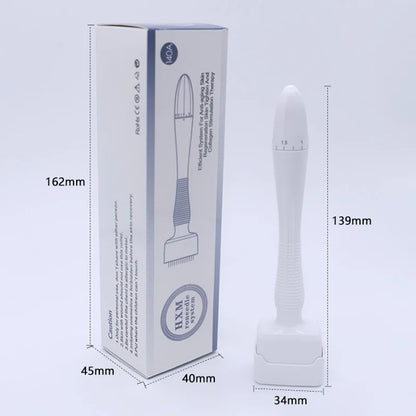 140 Needles Stamp Adjustable Needle Length for Facial Body Hair Growth Derma Roller 0.2mm 0.25mm 0.3mm Needle Micro