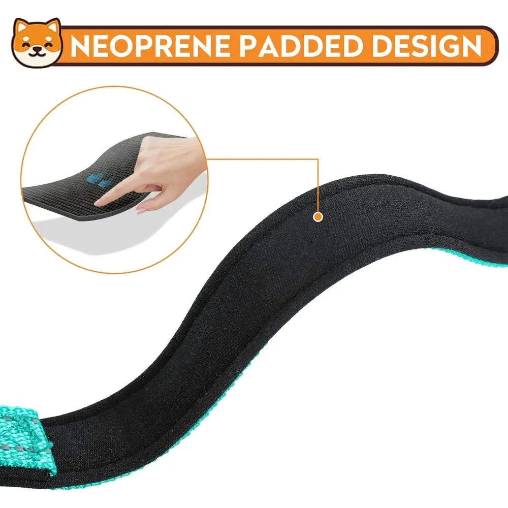 Dog Collar Adjustable Soft Neoprene Padded Nylon Pet Collars with Buckle for Medium Dogs Puppy Walking Necklace Harness Necklace