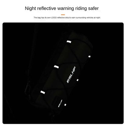 ESLNF Bicycle Bag Waterproof Storage Bag Outdoor MTB Large Capacity Riding Handlebar Bag Mountain Bike Head Bag