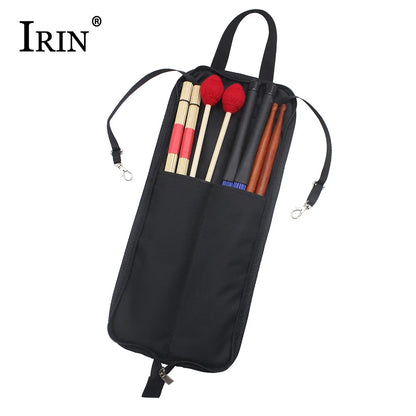 IRIN DrumStick Bag Ethnic Style Oxford Cloth Drumstick Thicken Case Large Capacity Handbag Percussion Instrument Accessories