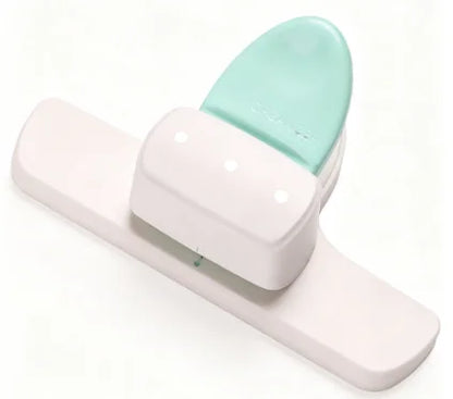 HTMCK  Adjustable 3-Hole Paper Punch for A5 A6 A7 Size - 8 Sheet Capacity Daily Planner Loose Leaf Hole Punch for Notebooks