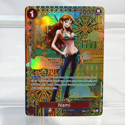 Anime One Piece OPCG Card English Version Shanks/Monkey.D. Luffy/Portgas.D. Ace Game Anime Collection Proxy Cards