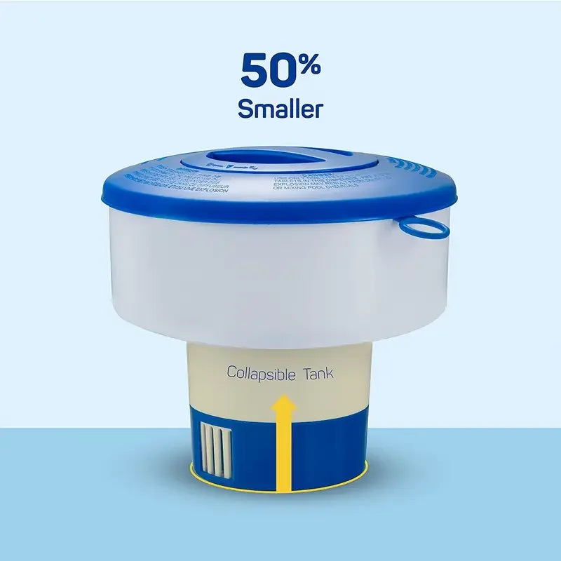 Enduring Pool Floating Dispenser - Automatic Sterilizer for Chlorine Tablets ,Chemical Floater