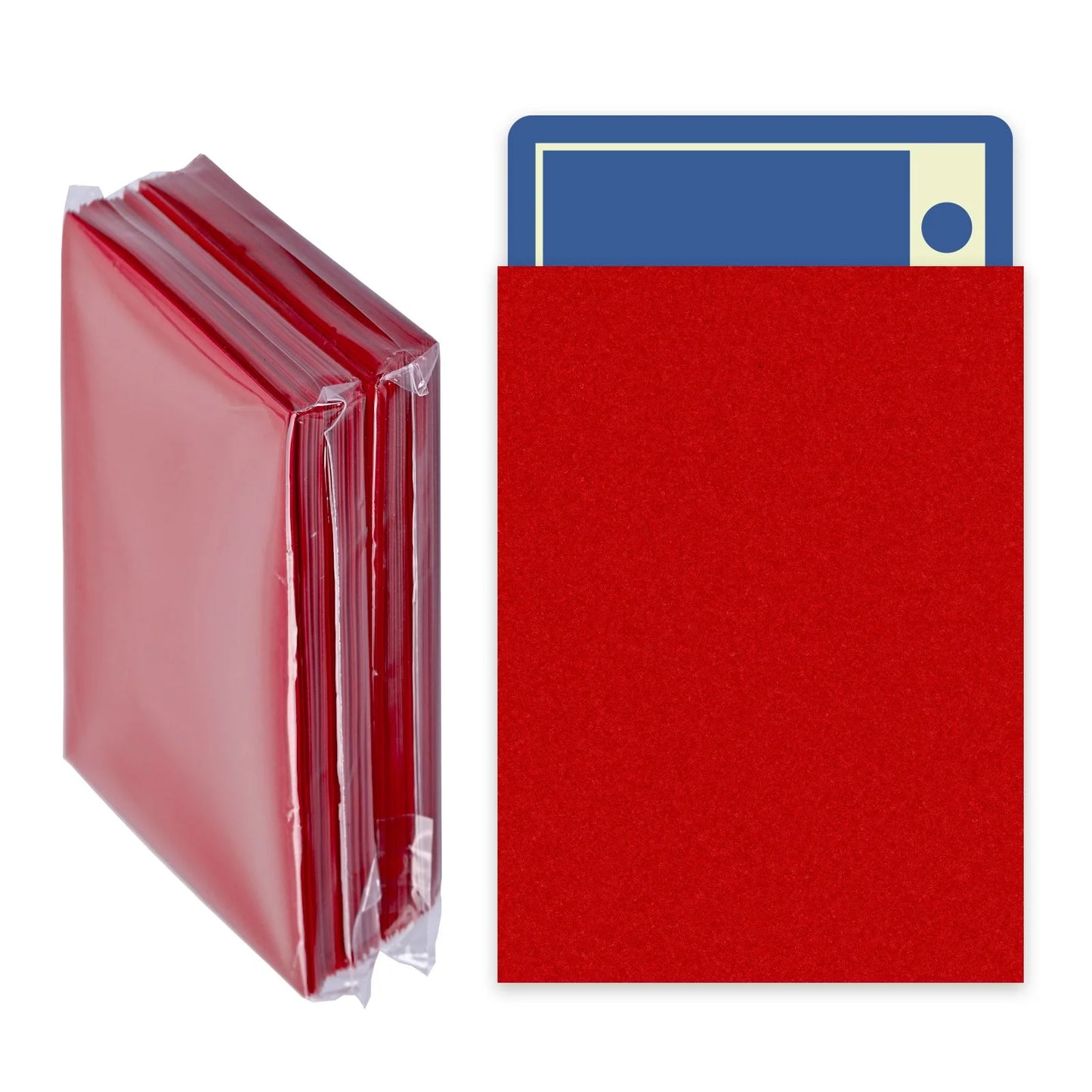 100Pcs Card Sleeves for TCG,Matte Card Sleeves for Standard Sized Trading Cards,Compatible with Magic Yugio and CCG Cards 6691