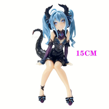 Anime Figure Cherry Blossoms Dress Action Figures Kawaii Swimsuit Vocaloid PVC Collectible Model Toys Girl Gift