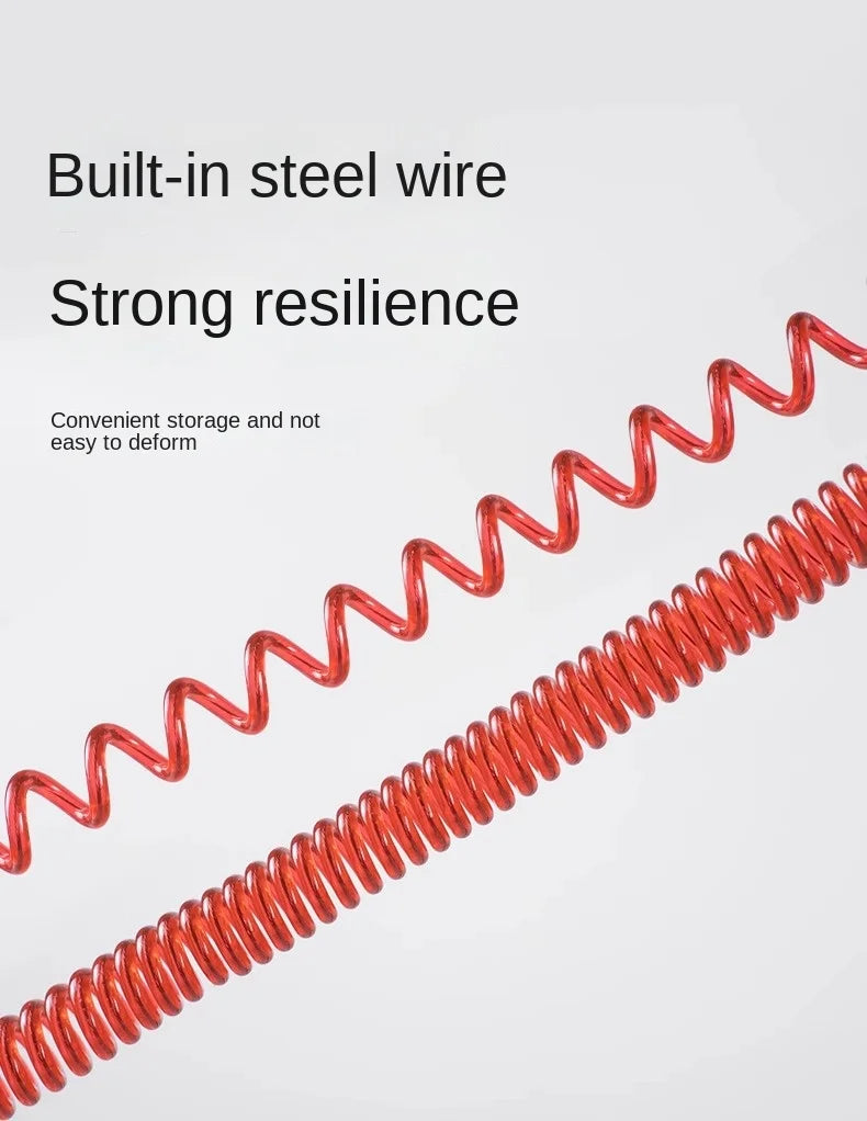LINNHUE steel wire rope guard rod rope fishing rope big telescopic fishing fishing high elastic fishing rod automatic telescopic