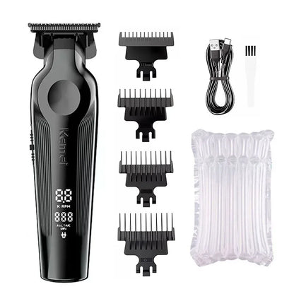 Kemei KM-1858 9000RPM 10W Hair Clipper,KM-264 Rechargeable Electric Trimmer,Original KM-T95 Shaver For Men Barber Clippers Kit