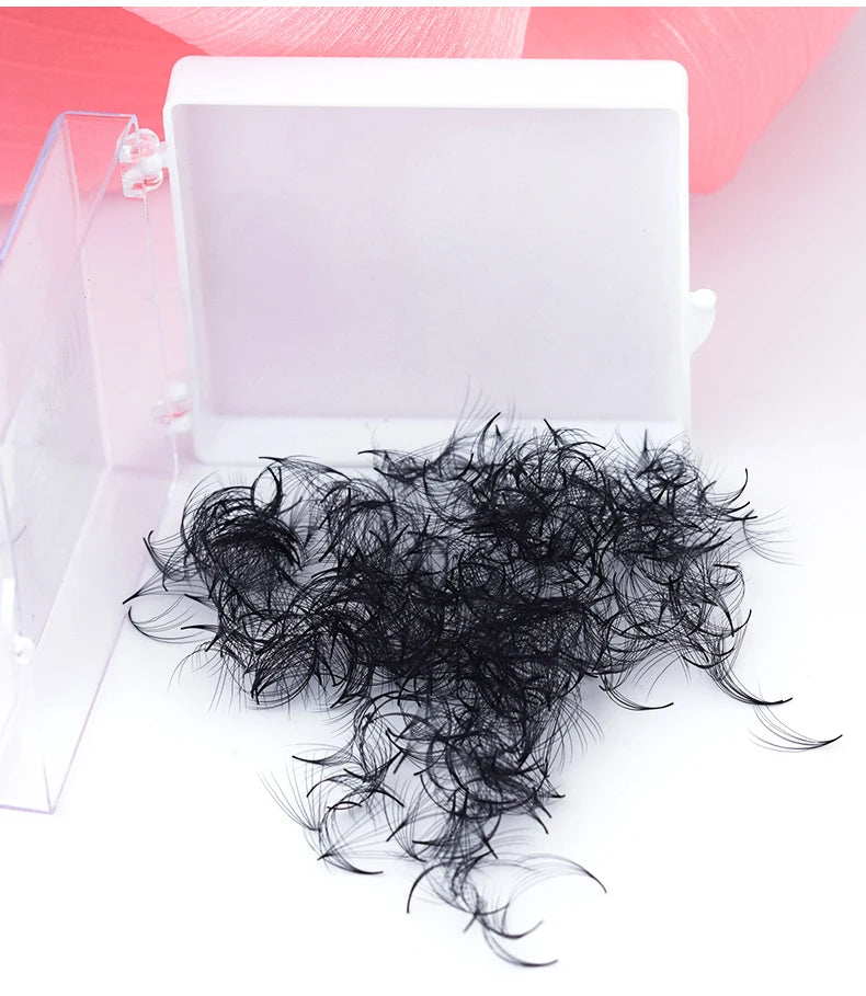 Song lashes Promade Fans 3D-10D07Pointy base loose fans Sharp thin root Korea PBT material 500 Fans Eyelash Extensions Choice