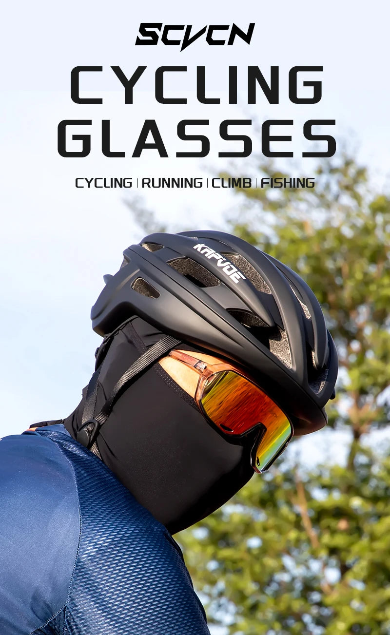 SCVCN Men Cycling Glasses Photochromic Sunglasses Mountain Bike Road Bicycle Eyewear MTB Cycle Goggles Sports UV400 Glasses Hot