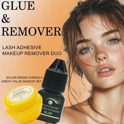 DIY 5ml Fast Drying Strong False Eye Lash Extension Glue Adhesive Retention 7-14 days Low Smell Mink Eyelash Glue at home