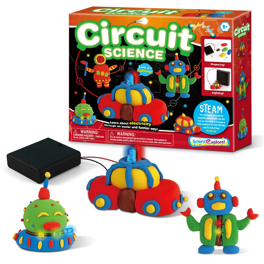 9 SET Science Experiment Kit Magic Science TOY Handmade DIY Soap Puzzle STEM TOYS for Kids Funny Science experiment Explore Gift