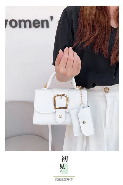 Fashion Square Shoulder Bags For Women, Small Handbags And Purses, PU Leather Crossbody Bags For Daily Used, Commuting, Gifts