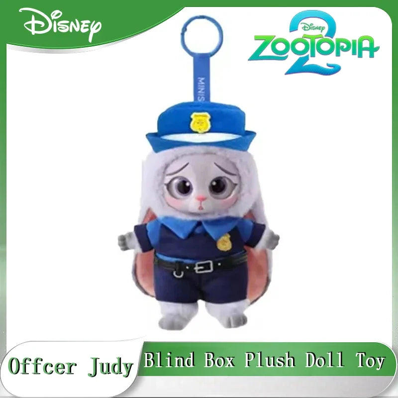 NEW 2026 Disney Zootopia Series Blind Box Judy Nick Vinyl Plush'''' Cartoon Character Pendant Trendy Toys Box Christmas Gift