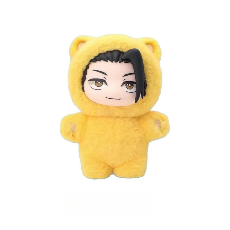 Jujutsu Kaisen Battle V2 Cat Paradise Party Series Art Collectible Blind Box Toy Cute Plush Doll Anime Periphery Surprise Gift