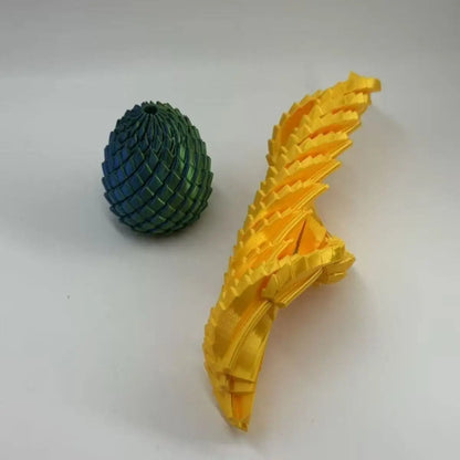 Transformable Slime Ball Creative Twist Finger Decompression New Dragon Egg Rotation Deformation Model Toy