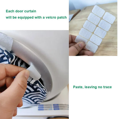 Newly Upgraded High Quality Cat Basin Odor Dust-proof Door Curtain Matching for TONEPIE Self Automatic Litter Box Not Litter Box