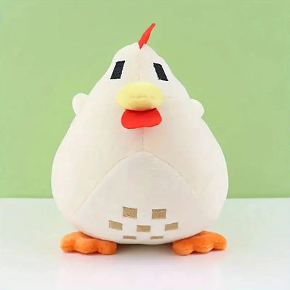 2pcs Multicolored Chicken Pillow Plush Soft Stuffed Animal Toys Cartoon Stardew Valley Children Birthday Gift Christmas Gifts