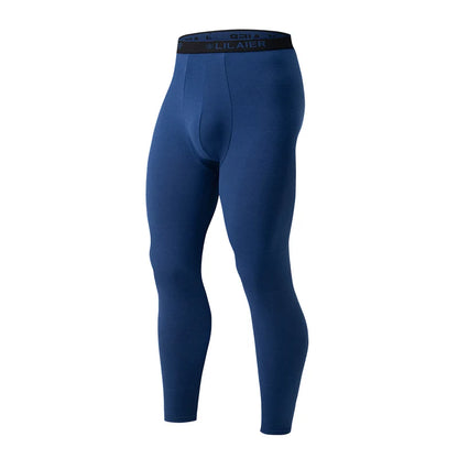 1/2-piece Autumn And Winter Men's Fashionable Printed Casual Sports Underwear Set Cycling And Running Plus Size Base Warm Suit