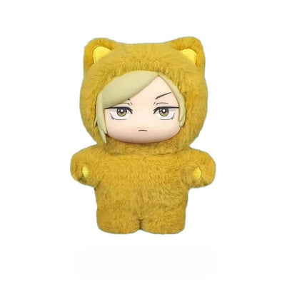 Jujutsu Kaisen Battle V2 Cat Paradise Party Series Art Collectible Blind Box Toy Cute Plush Doll Anime Periphery Surprise Gift