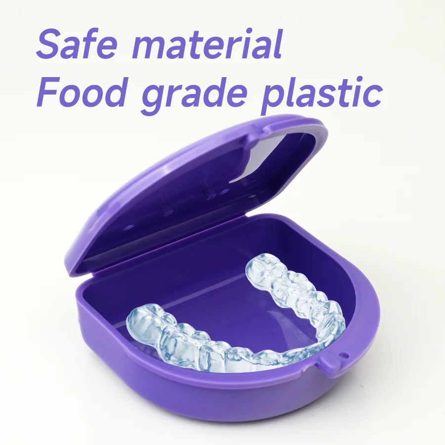 1pcs Toothbrush for dentures, double-sided cleaning, orthodontic correction, denture retainers, specialized toothbrush