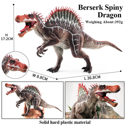 Oenux Jurassic Dinosaur Spinosaurus Indominus Rex Action Figures Open Mouth Tyrannosaurus Animals Model Collection Kid Toy Gift