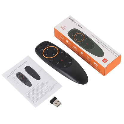 MRSVI G10S Universal Voice Remote Control 2.4G Wireless IR Learning Air Mouse Control for H96 MAX/X88 Pro Android TV Box