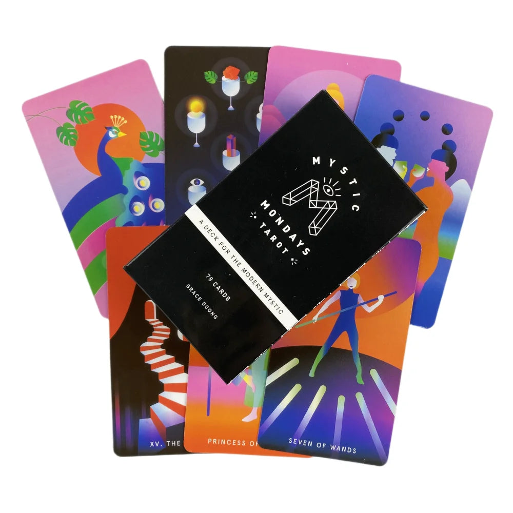 Radiant Wise Spirit Tarot Cards Of Rider Divination Deck English Versions Edition Oracle Board Playing INK Table Game For Party