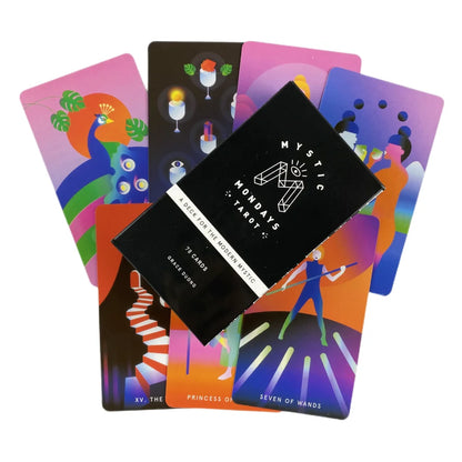 Radiant Wise Spirit Tarot Cards Of Rider Divination Deck English Versions Edition Oracle Board Playing INK Table Game For Party