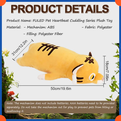 Plush Puppy Heartbeat Toys, Birthday Gifts, Rich Dog Puzzle Toys, Behavior Training, 16 Christmas