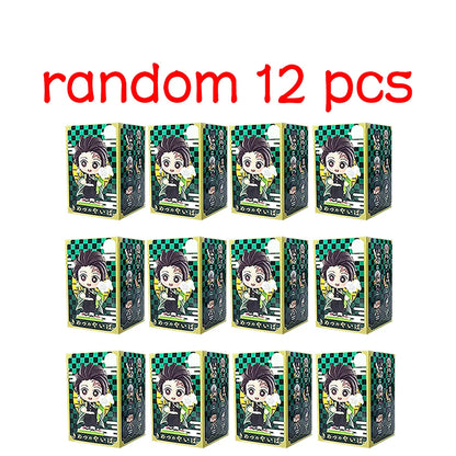Demon Slayer Tanjiro Kamado Nezuko Anime Cartoon Figure Blind Box Creative Personalized Statue Model Ornament Surprise Gift Box